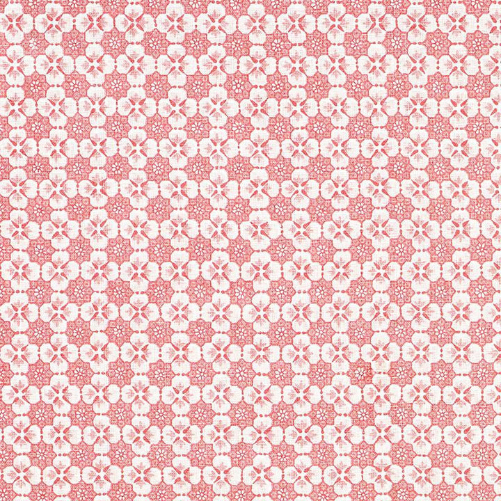 Palisades Floret Pink 177602 by Schumacher Fabric Mark D. Sikes 1.0" - Fabric Carolina -