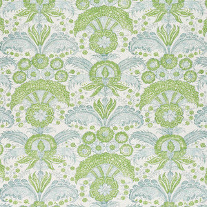 Calicut Leaf 178101 by Schumacher Fabric
