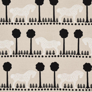 Polka Dot Pony Natural 180902 by Schumacher Fabric