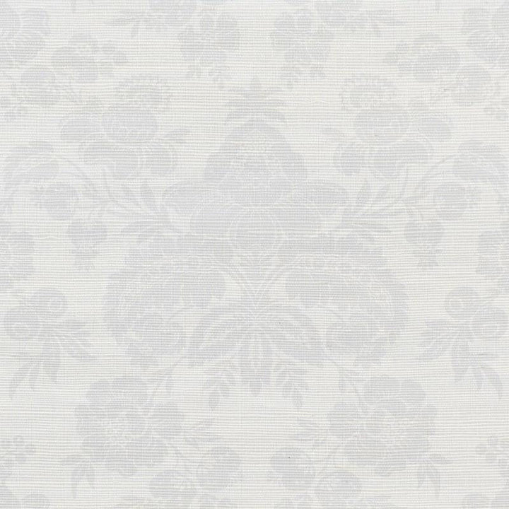 Simone Damask Grasscloth Silver 5010120 by Schumacher Designer Wallpaper Textured Wallcoverings & Printed Grasscloths 15.75" - Swanky Fabrics -