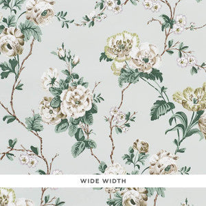 Betty Celadon 5009872 by Schumacher Wallpaper