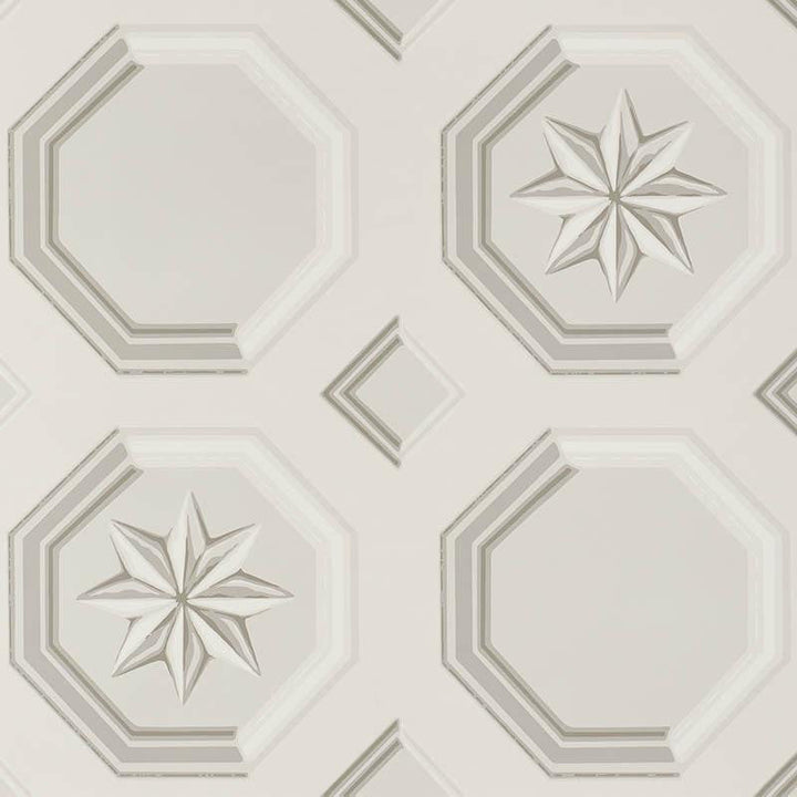 Augustus Stone 5009890 by Schumacher Designer Wallpaper Trompe L'Oeil 27.0" - Swanky Fabrics -