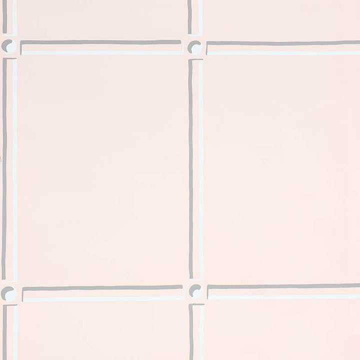 La Galerie Blush 5009941 by Schumacher Wallpaper Trompe L'Oeil 27.0" - Fabric Carolina -