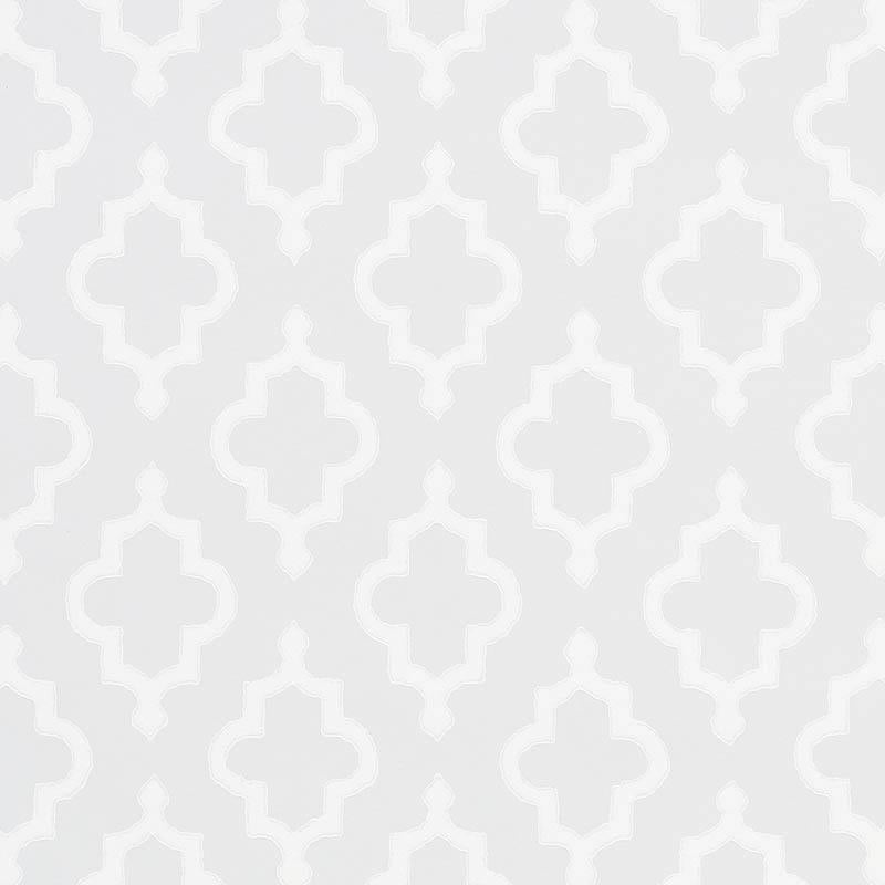 Jake Soft Grey 5009862 by Schumacher Wallpaper Veere Grenney 3.75" - Fabric Carolina -