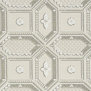 Lacunaria Stone 5009901 by Schumacher Wallpaper