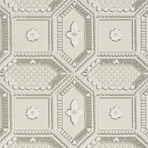Lacunaria Stone 5009901 by Schumacher Wallpaper
