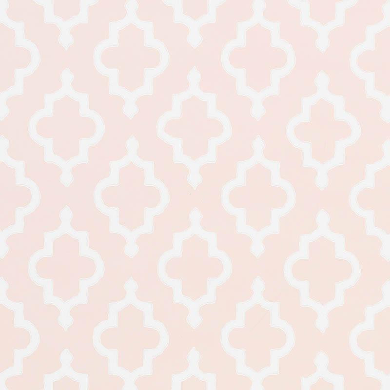 Jake Quiet Pink 5009861 by Schumacher Designer Wallpaper Veere Grenney 3.75" - Swanky Fabrics -
