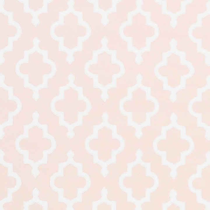 Jake Quiet Pink 5009861 by Schumacher Designer Wallpaper Veere Grenney 3.75" - Swanky Fabrics -
