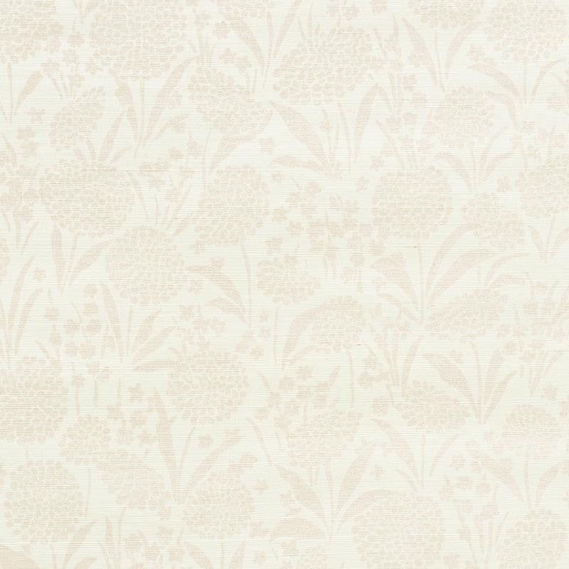 Chrysanthemum Sisal Blush 5009781 by Schumacher Wallpaper Textured Wallcoverings & Printed Grasscloths 34.0" - Fabric Carolina -