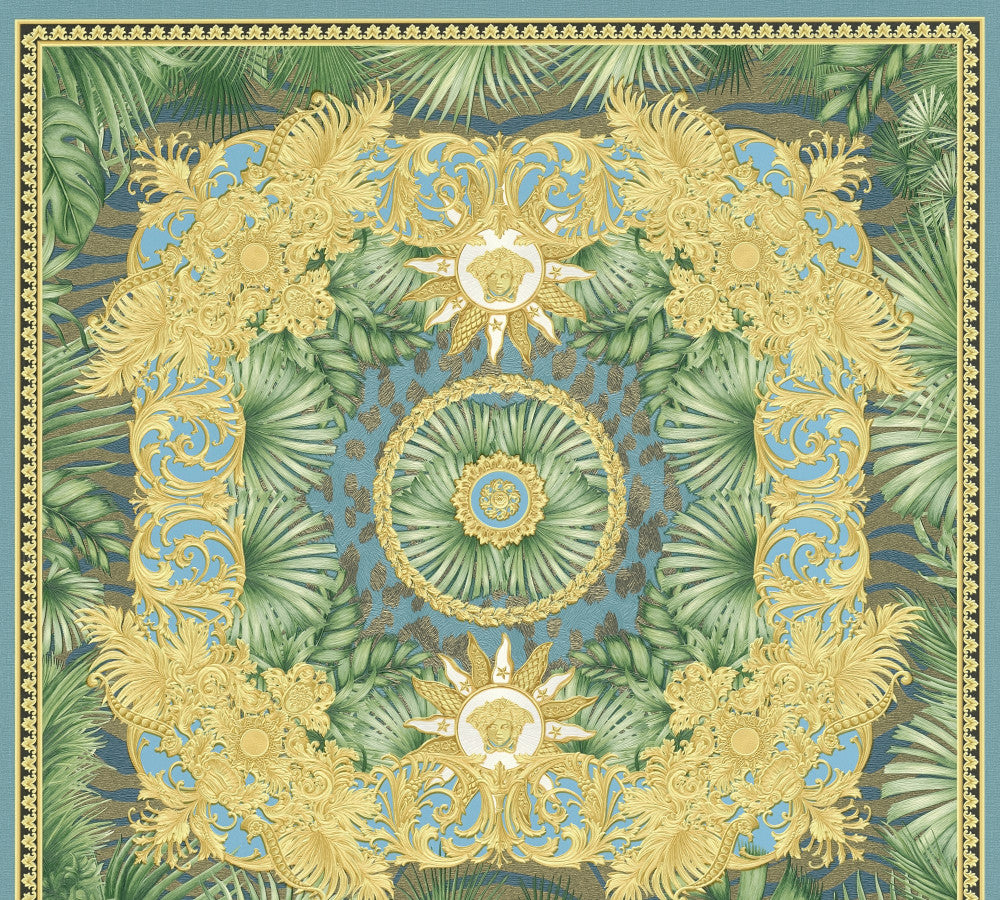 Mirage Brilliance by Seabrook Wallpaper Versace Volume 5 Germany 75.3 27.5" 27.5" - Fabric Carolina -