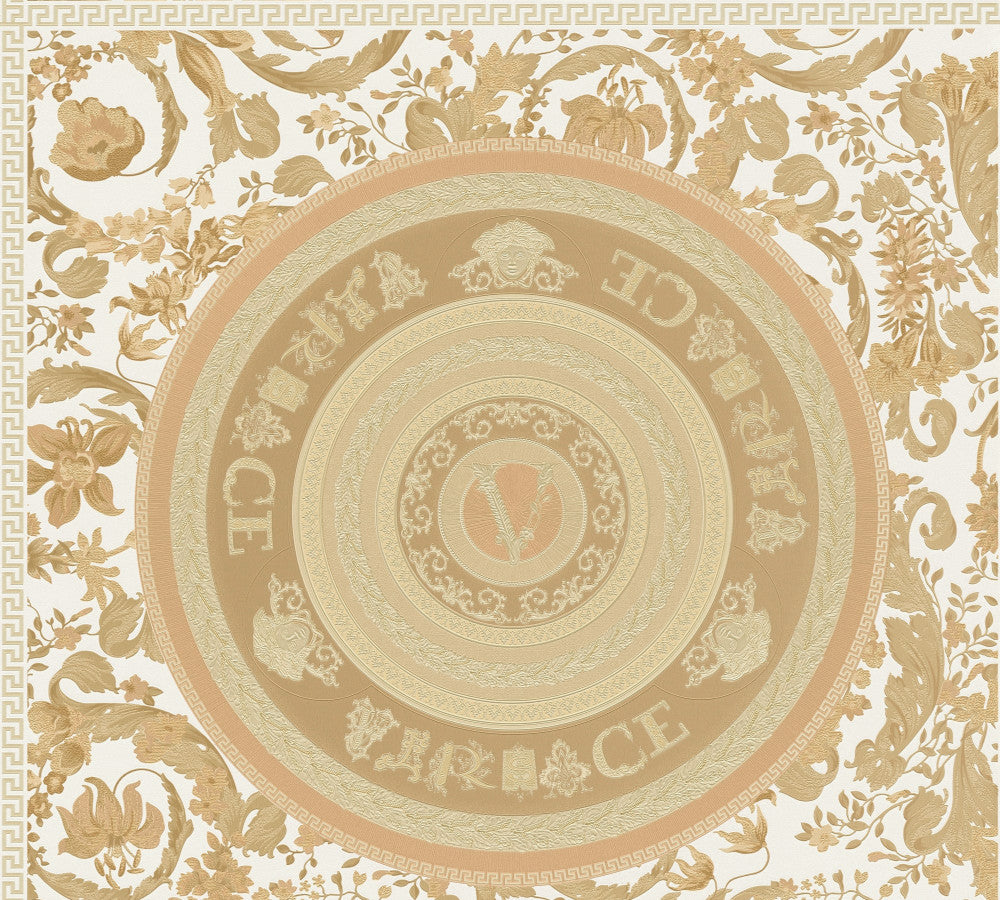 Ember Marigold by Seabrook Wallpaper Versace Volume 5 Germany 75.3 27.5" 27.5" - Fabric Carolina -