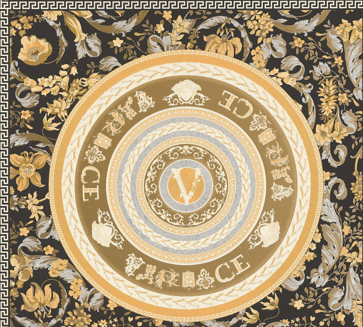 Ember Candlelight by Seabrook Wallpaper Versace Volume 5 Germany 75.3 27.5" 27.5" - Fabric Carolina -