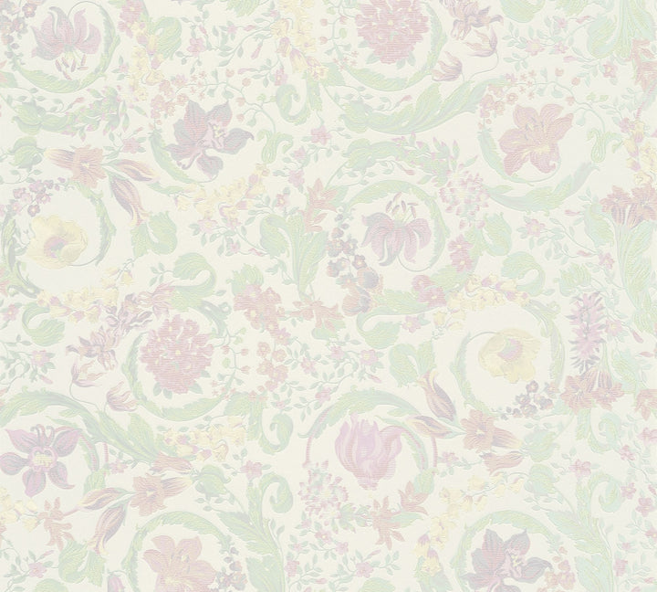 Empress Dusty Rose by Seabrook Wallpaper Versace Volume 5 Germany 75.3 27.5" 27.5" - Fabric Carolina -