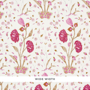 Khilana Floral Spice 5009951 by Schumacher Wallpaper