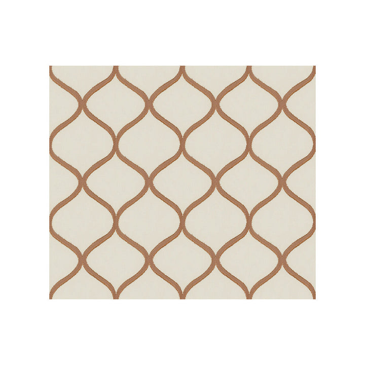 Liona Copper by Kravet Contract Designer Fabric - POLYESTER FR - 100% Turkey - Horizontal: 7 and Vertical: 7 118 - Swanky Fabrics -