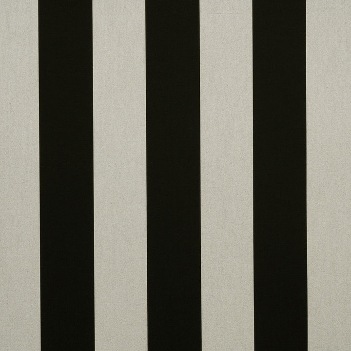 5704 Beaufort Black / White 6 Bar by Sunbrella Fabric Sunbrella Awning Stripes 100% Sunbrella® Acrylic USA or Imported 10-Year Horizontal: and Vertical: 46 in. - Fabric Carolina -