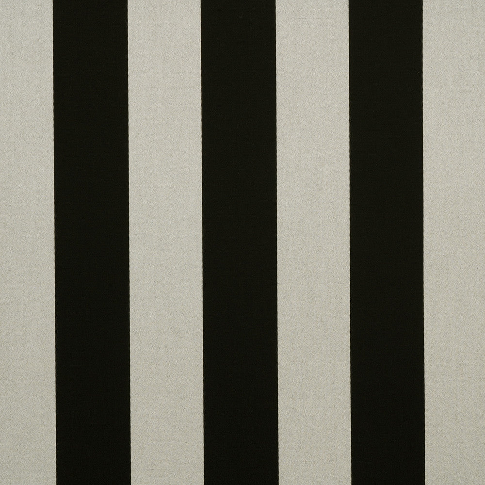 5704 Beaufort Black / White 6 Bar by Sunbrella Fabric Sunbrella Awning Stripes 100% Sunbrella® Acrylic USA or Imported 10-Year Horizontal: and Vertical: 46 in. - Fabric Carolina -