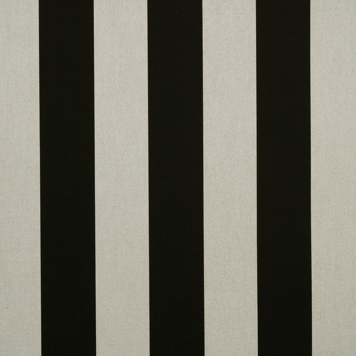 5704 Beaufort Black / White 6 Bar by Sunbrella Fabric Sunbrella Awning Stripes 100% Sunbrella® Acrylic USA or Imported 10-Year Horizontal: and Vertical: 46 in. - Fabric Carolina -