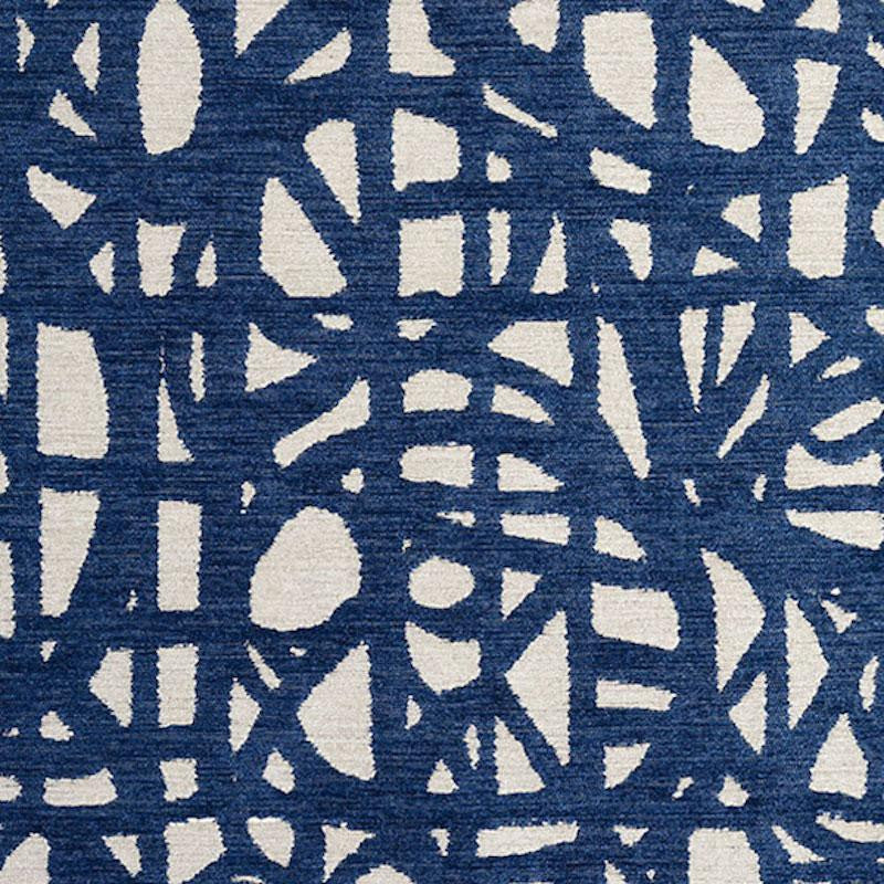 Momentum Blue 76710 by Schumacher Fabric Freehand 25.25" - Fabric Carolina -