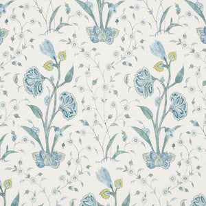 Khilana Floral Peacock 178331 by Schumacher Fabric
