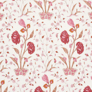 Khilana Floral Rose 178332 by Schumacher Fabric