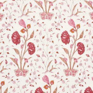 Khilana Floral Rose 178332 by Schumacher Fabric