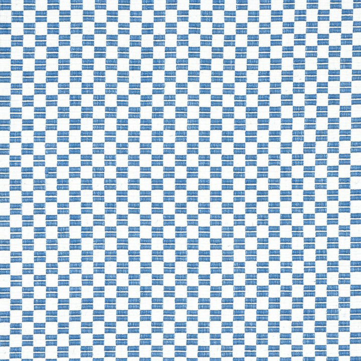 Elkhart Blue 76740 by Schumacher Fabric Folk Art - Fabric Carolina -