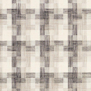 Boro Plaid Charcoal 73741 by Schumacher Fabric