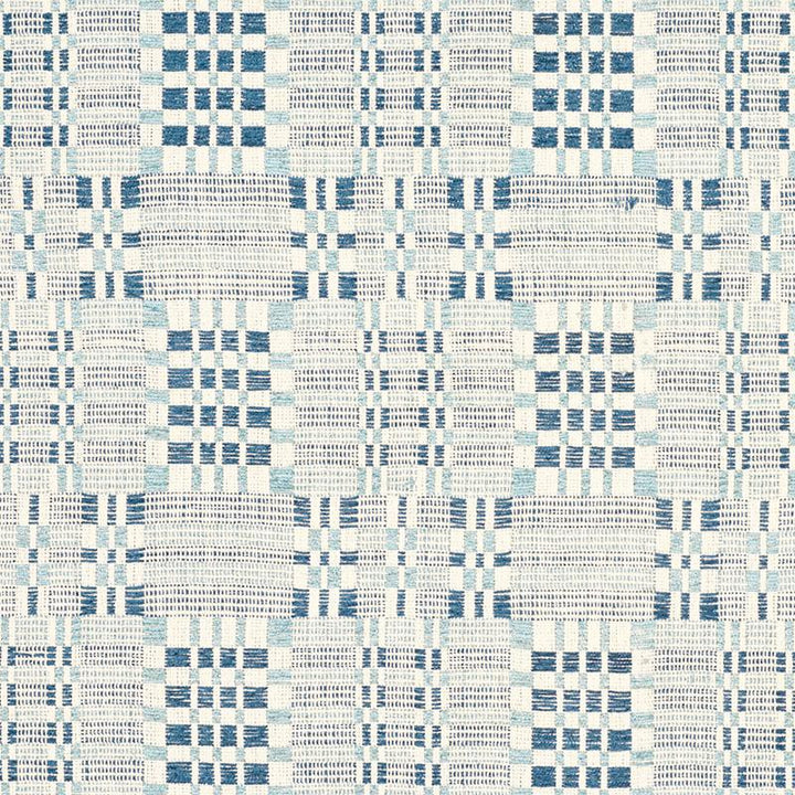 Brimfield Indigo 76940 by Schumacher Fabric Folk Art 6.75" - Fabric Carolina -