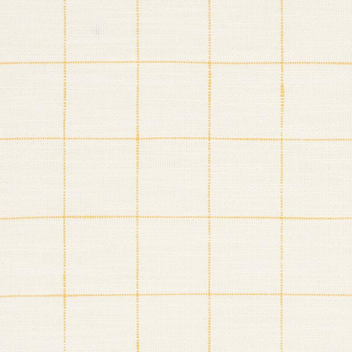 Marietta Yellow 76773 by Schumacher Designer Fabric Folk Art 1.75" - Swanky Fabrics -