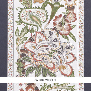 Anjou Stripe Saffron 5010172 by Schumacher Wallpaper