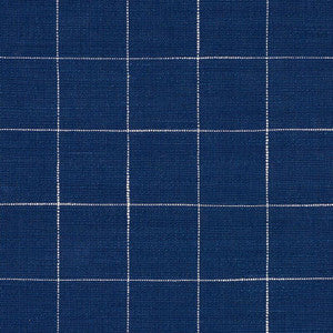 Marietta Indigo 76770 by Schumacher Fabric