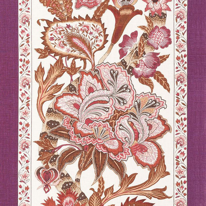 Anjou Stripe Rose 178523 by Schumacher Fabric Timothy Corrigan 18.0" - Fabric Carolina -