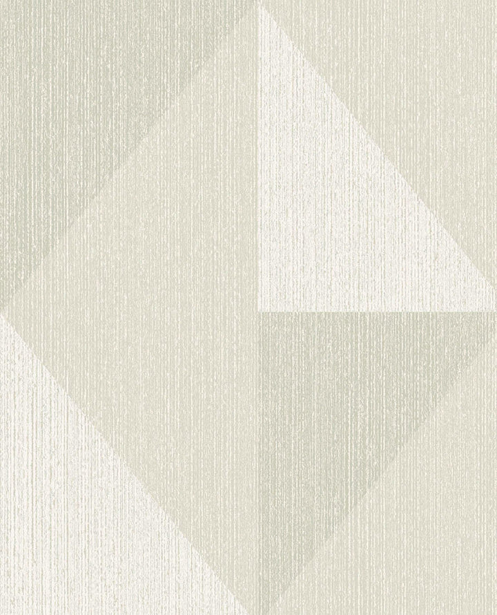 Diamond Grey Tri-Tone Geometric Wallpaper by Eijffinger Bold Covers about 56.4 square feet 20.5-in by 33-ft long roll Unpasted 25.2 - Fabric Carolina -