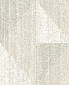 Diamond Grey Tri-Tone Geometric Wallpaper by Eijffinger
