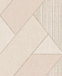 Art Peach Glam Geometric Wallpaper by Eijffinger