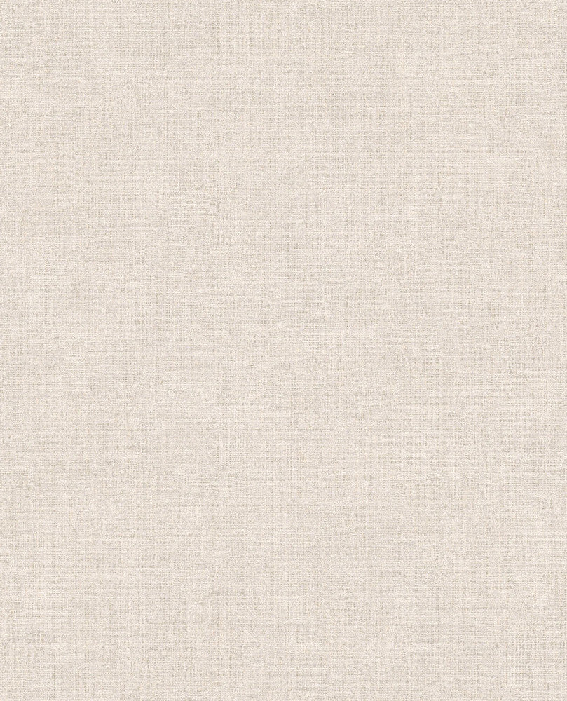 Tweed Cream Faux Fabric Wallpaper by Eijffinger Bold Covers about 56.4 square feet 20.5-in by 33-ft long roll Unpasted 0 - Fabric Carolina -