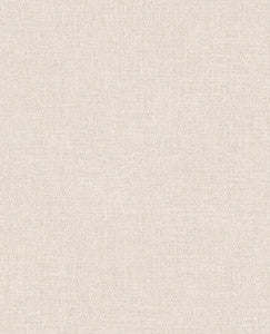 Tweed Cream Faux Fabric Wallpaper by Eijffinger