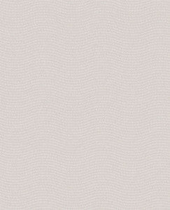 Curves Light Grey Glittering Waves Wallpaper by Eijffinger