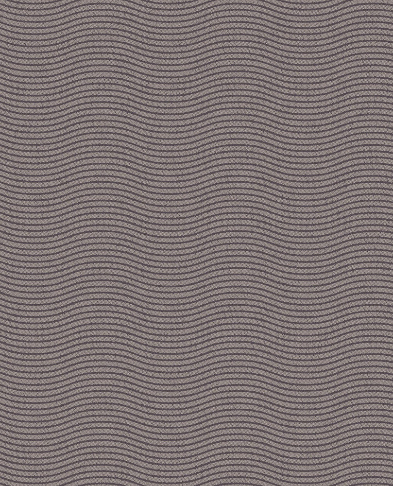 Curves Silver Glittering Waves Wallpaper by Eijffinger Bold Covers about 56.4 square feet 20.5-in by 33-ft long roll Unpasted 25.2 - Fabric Carolina -