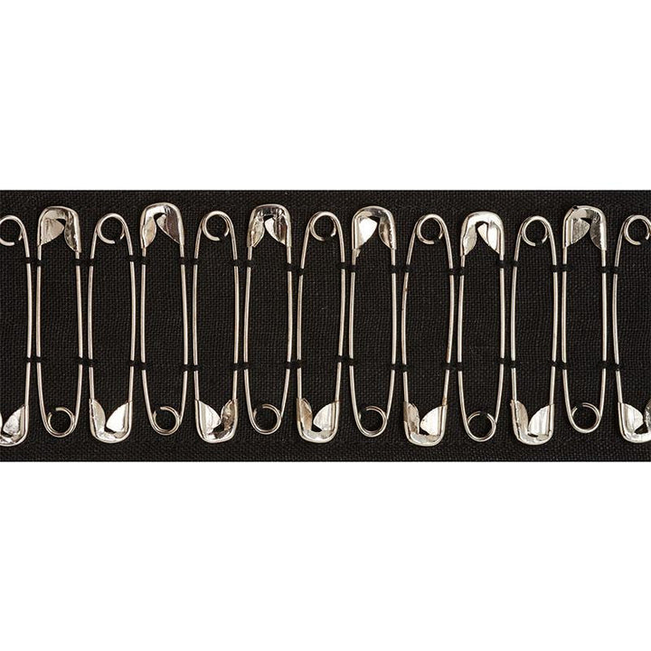 Punk Rock Mix Tape Black 77270 by Schumacher Trim Johnson Hartig - Fabric Carolina -