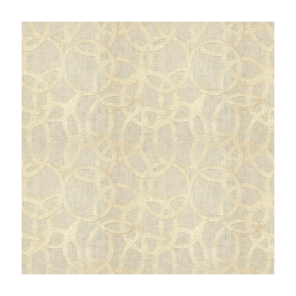 Keep Shining White Gold by Kravet Couture Fabric MODERN LUXE LINEN - 62%;METALLIC - 20%;POLYESTER - 18% India LIGHT Horizontal: 13 and Vertical: 13 52 - Fabric Carolina -