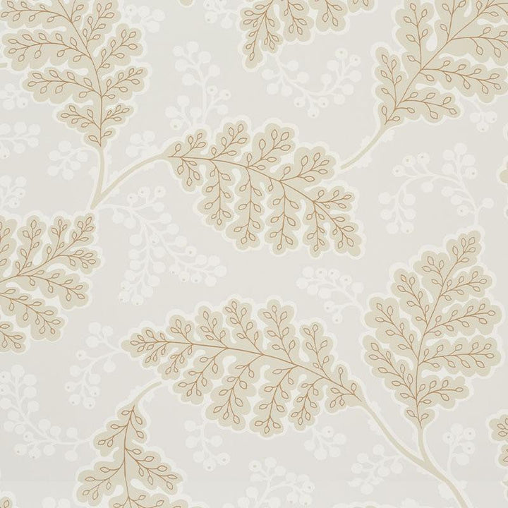 Estelle Neutral 5010390 by Schumacher Designer Wallpaper Wallflowers 27.0" - Swanky Fabrics -