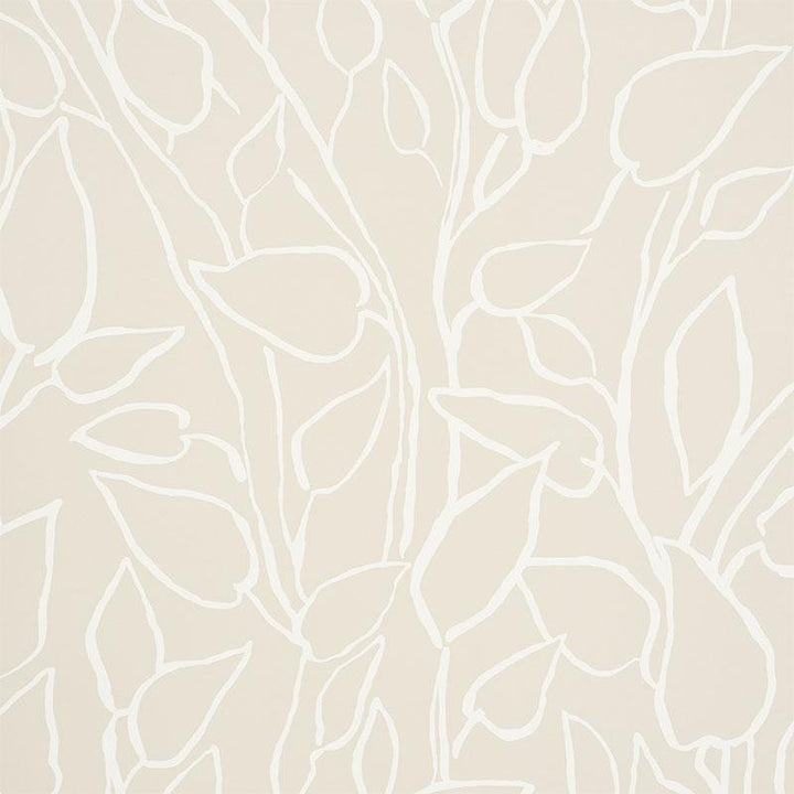 Solandra Vine Natural 5010072 by Schumacher Wallpaper Freehand 26.75" - Fabric Carolina -
