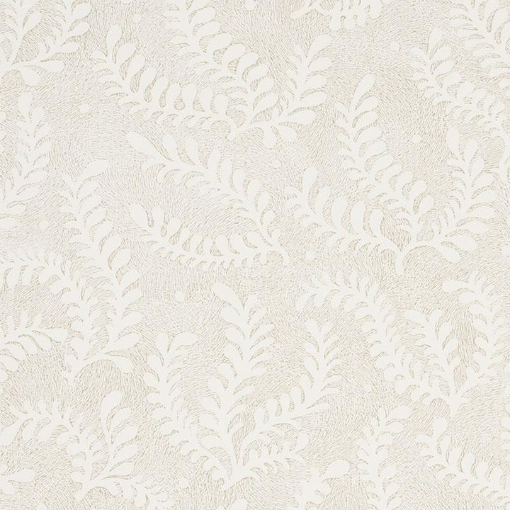 Etched Fern Natural 5010380 by Schumacher Wallpaper Wallflowers 13.5" - Fabric Carolina -