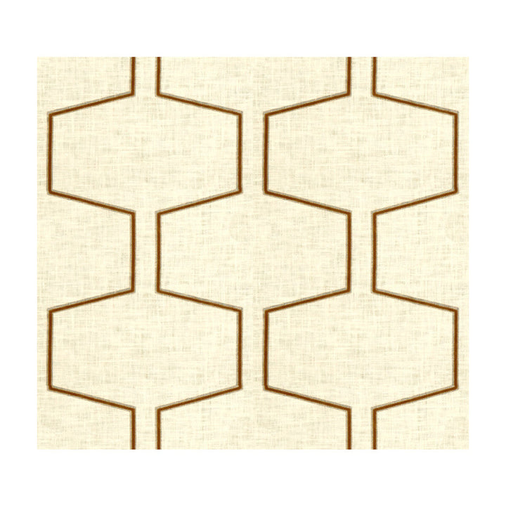 Canyon Edge Clay by Kravet Couture Designer Fabric MICHAEL BERMAN II COLLECTION LINEN - 100% France - Horizontal: 9.5 and Vertical: 8.5 54.5 - Swanky Fabrics -