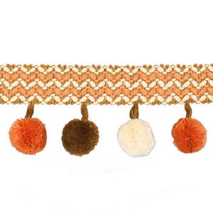 Ursula Apricot by Europatex Fabric
