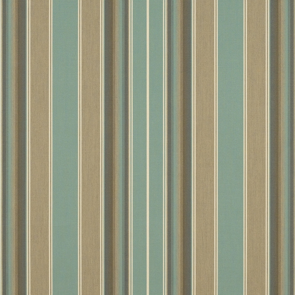 4868 Kiawah Spa by Sunbrella Fabric Sunbrella Awning Stripes 100% Sunbrella® Acrylic USA or Imported 10-Year Horizontal: and Vertical: 46 in. - Fabric Carolina -