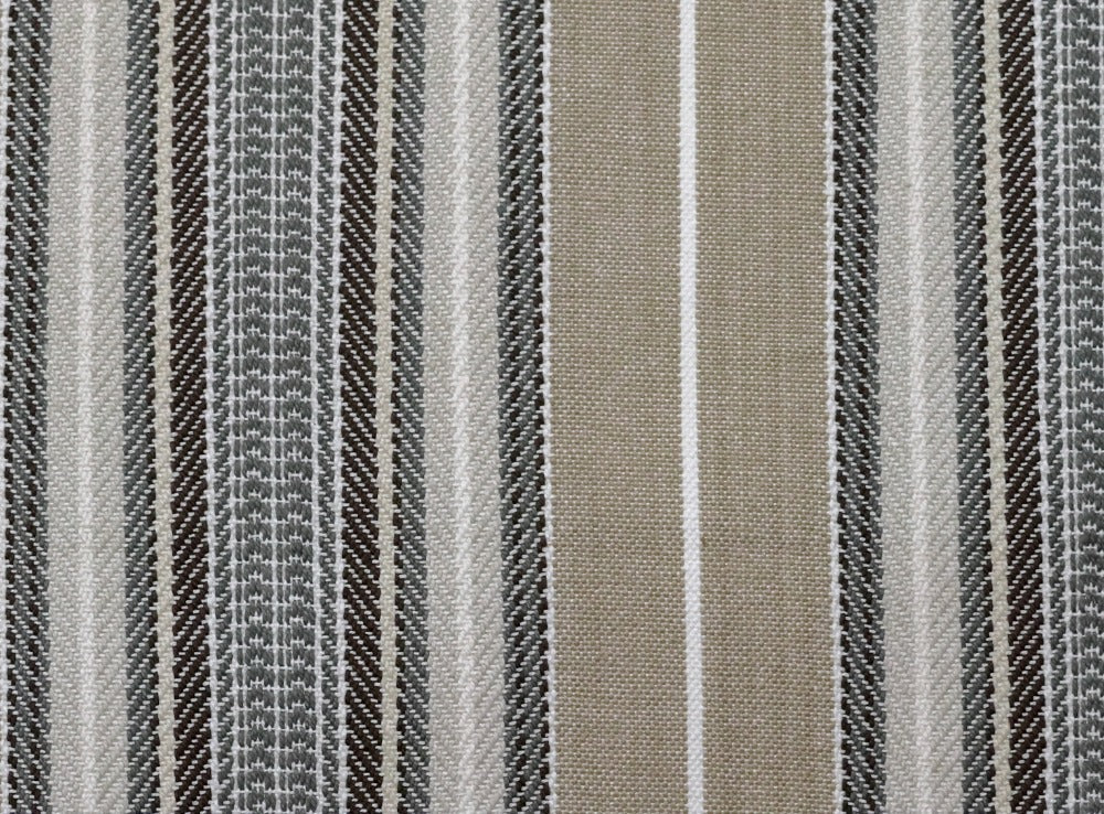 Montana Stripe Oatmeal By Roth & Tompkins Fabric