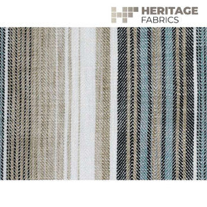 Sonoma Stripe Lake by Roth & Tompkins Fabric